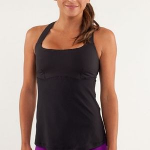 lululemon athletica Black Tank Top